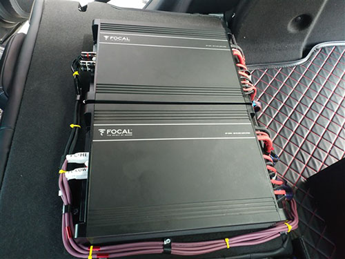 兩臺法國勁浪AP4340功放接線細節 兩臺法國勁浪AP4340功放接線細節